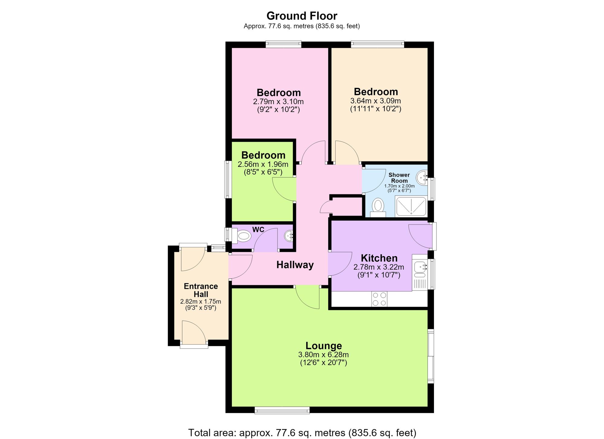 15 Mount Pleasant Close, Camborne floorplan