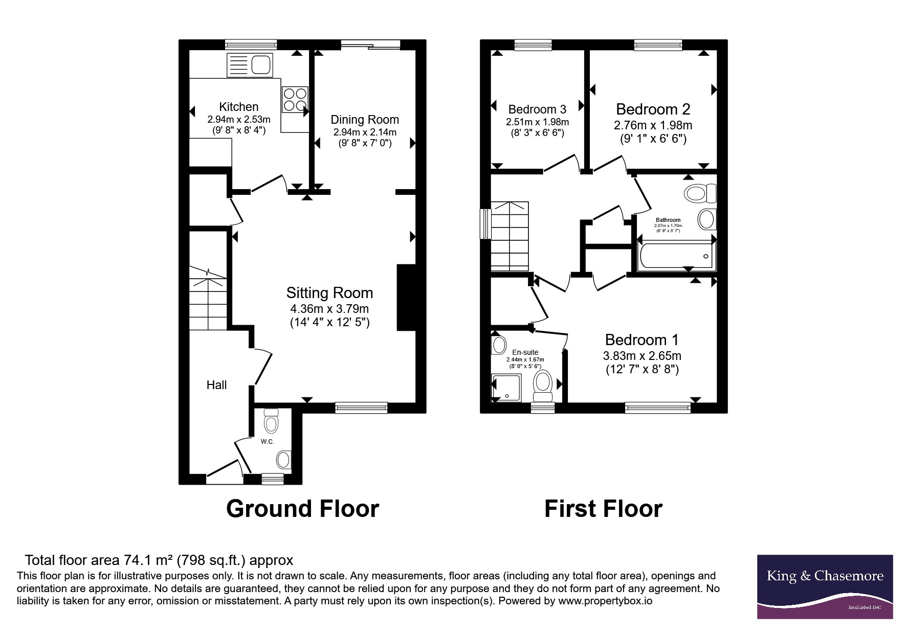 30, Lime Avenue, Chichester floorplan