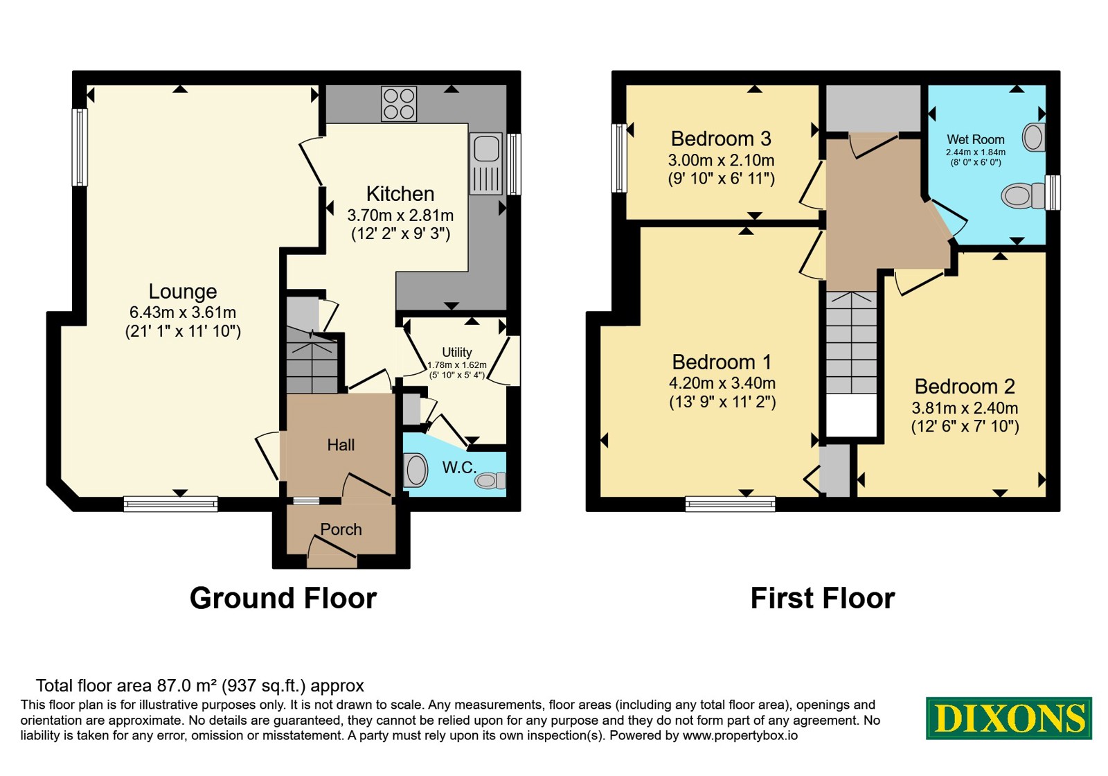 19, Chelmsley Grove, West Midlands floorplan