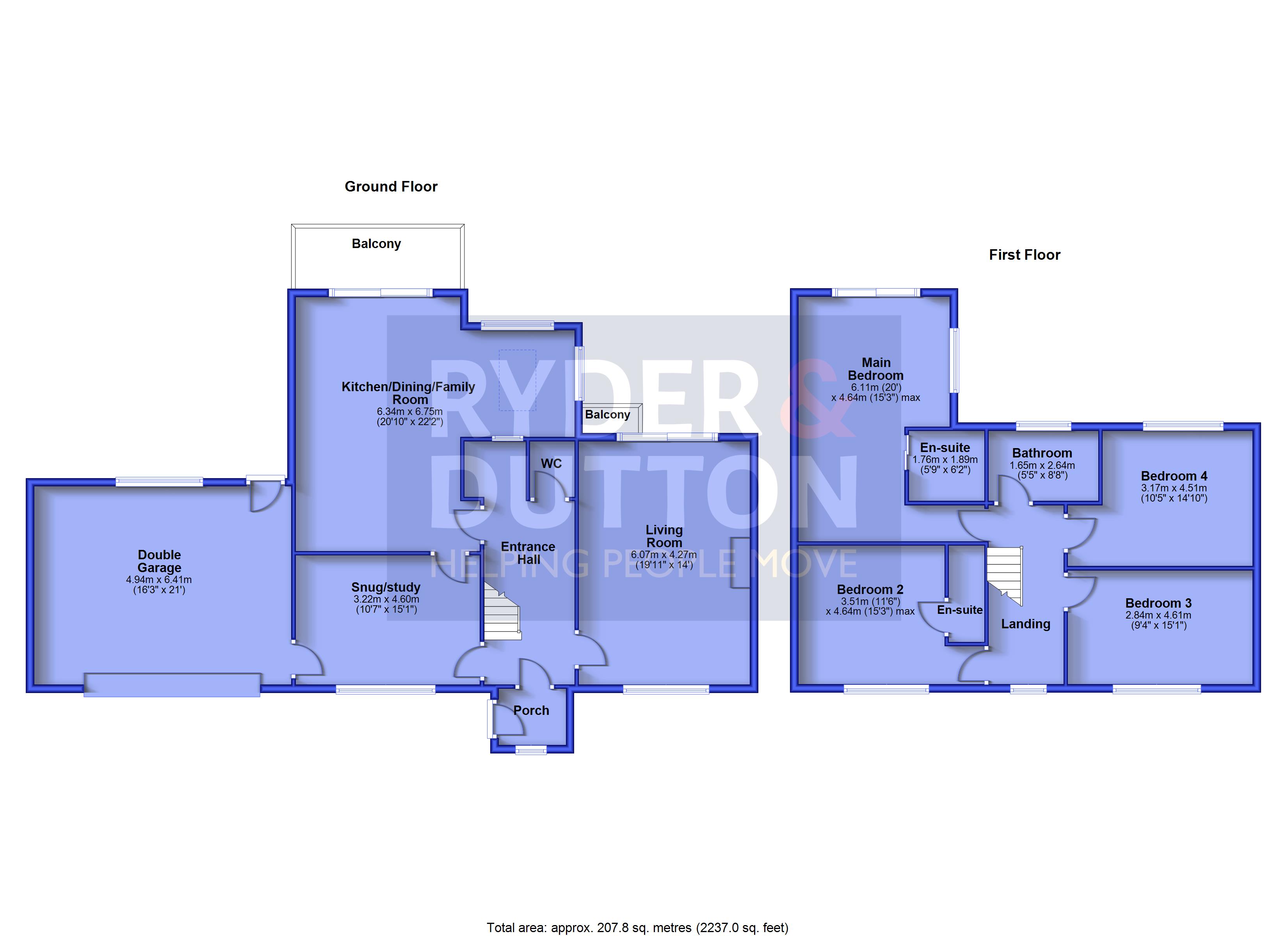 Owls Wood, 25, Crosland Edge, Holmfirth floorplan