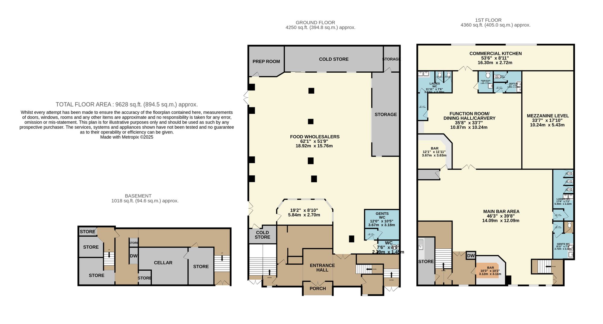 8 to 12, Union Street, Filey floorplan