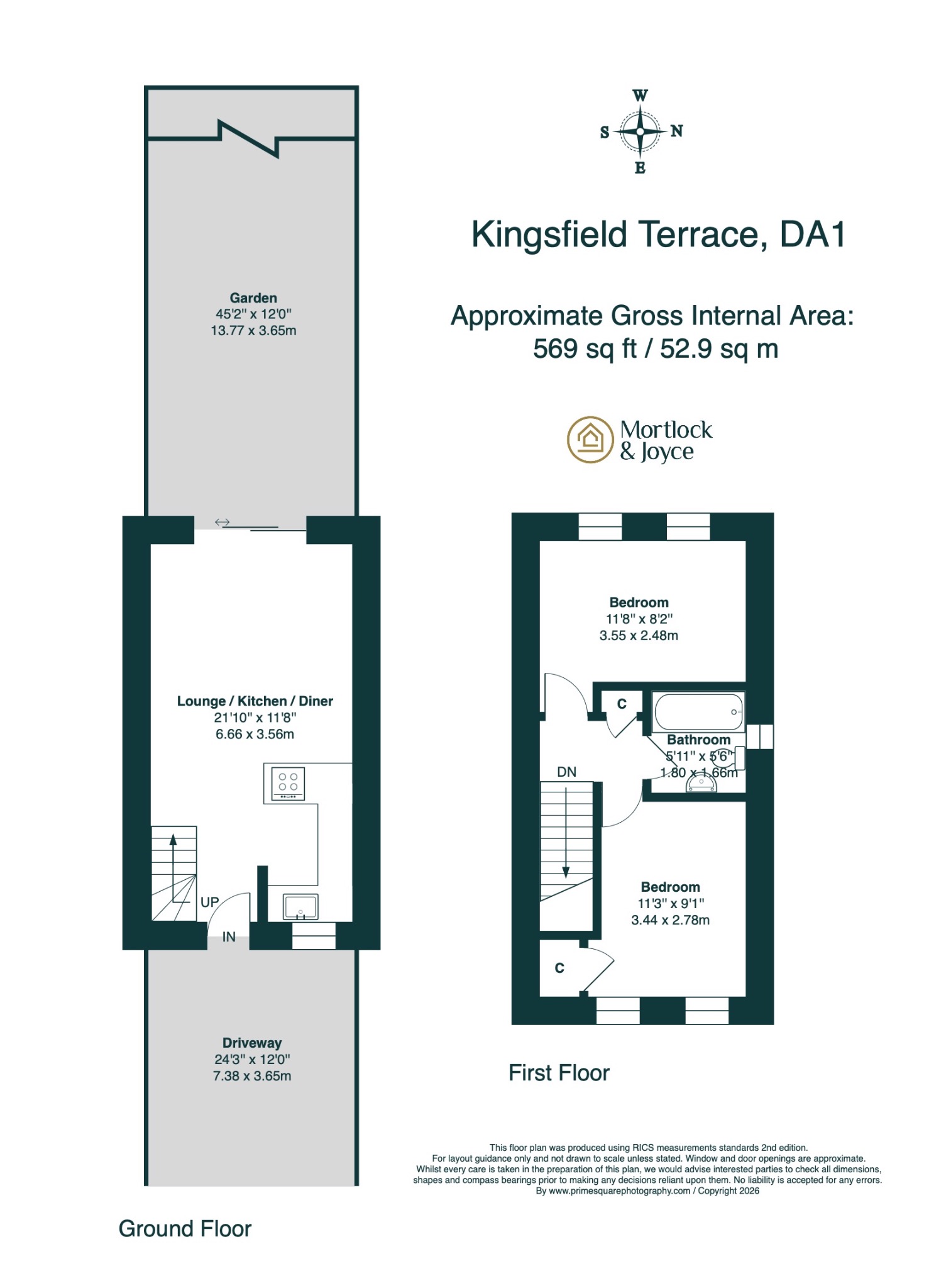 6A Kingsfield Terrace, Priory Road, Kent floorplan