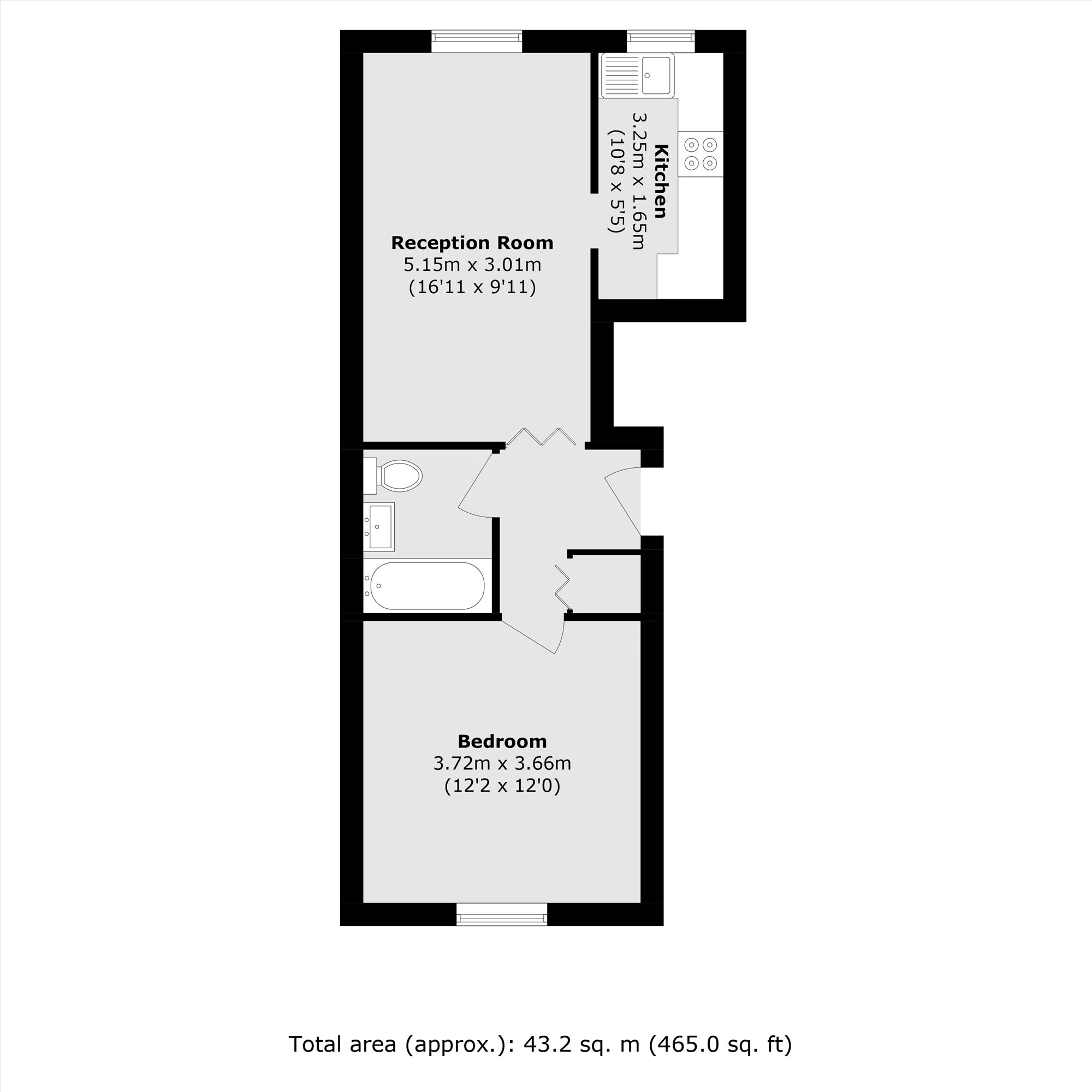 Fairfield East, Kingston Upon Thames floorplan