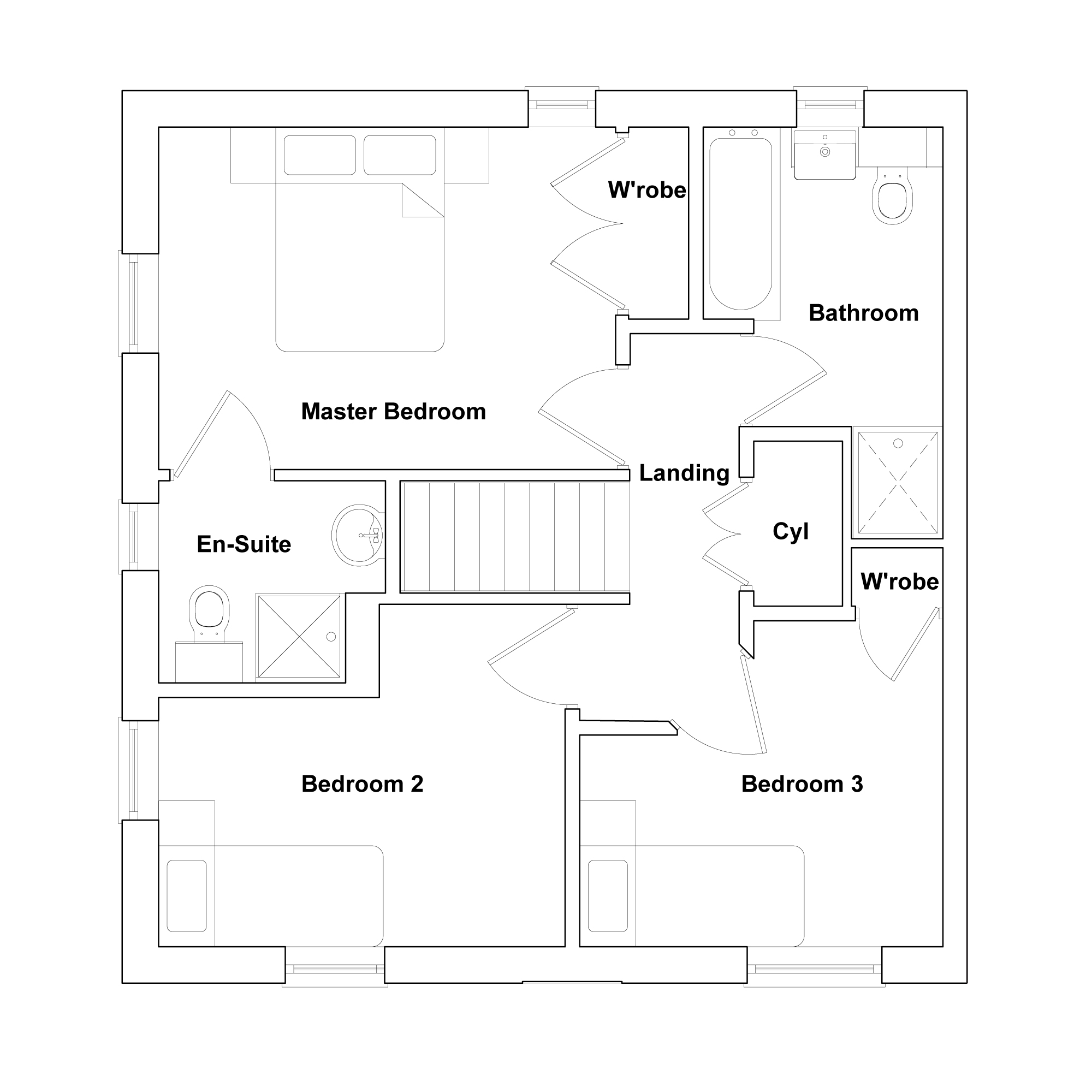 400 NEWBURGH, Buchan Way, Spalding floorplan