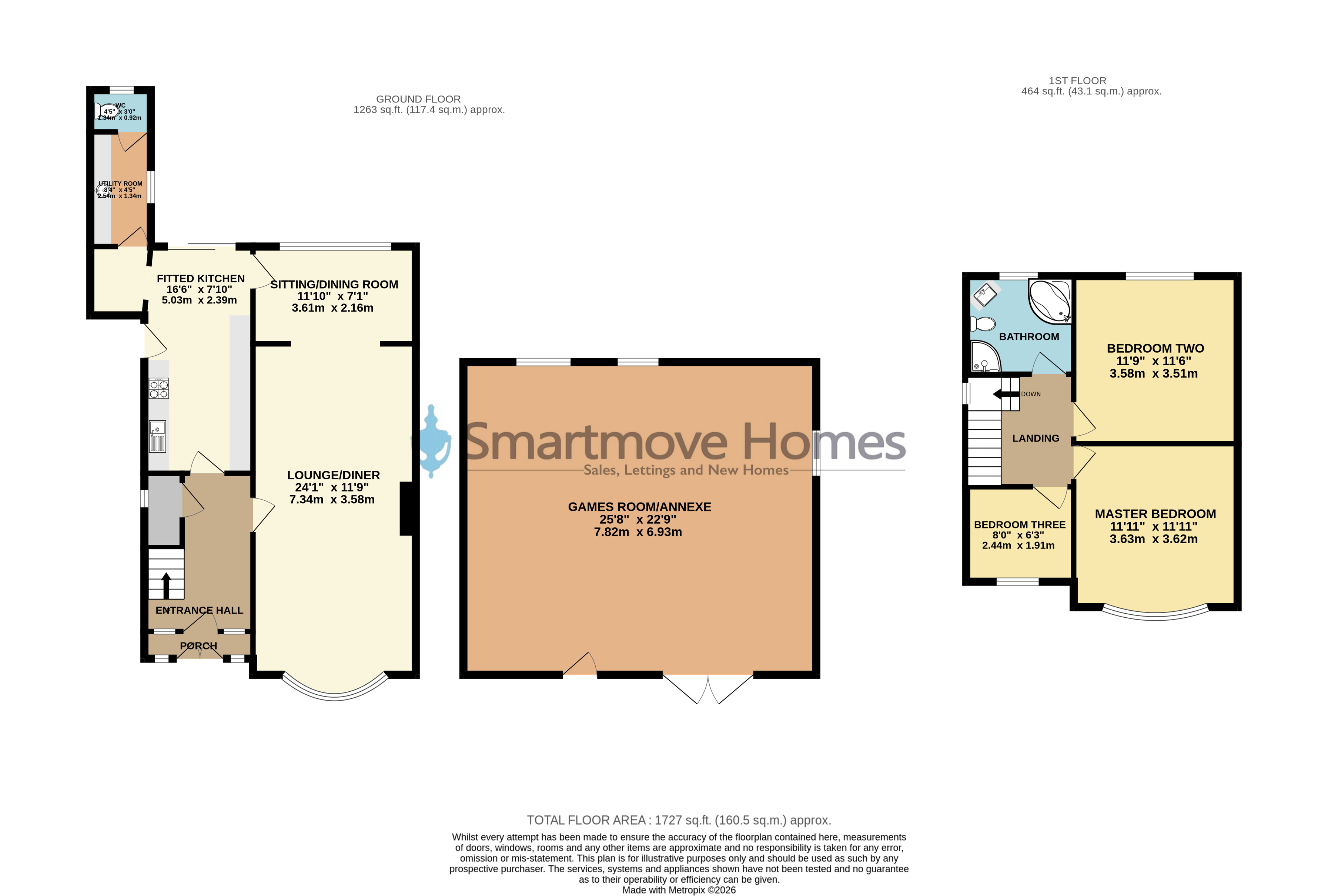 250, Cromford Road, Nottingham floorplan
