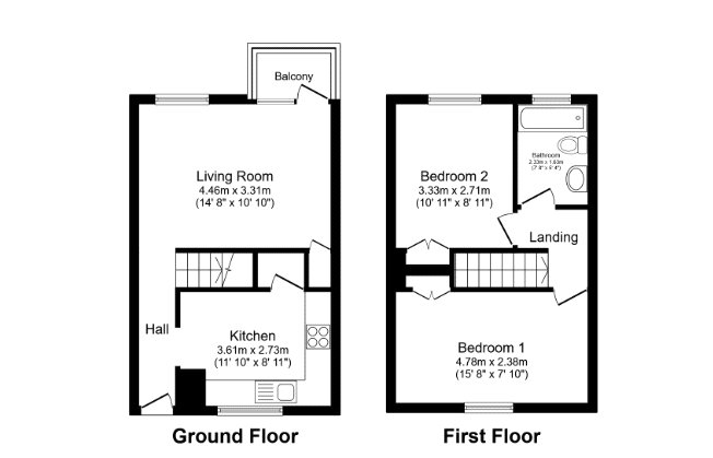 St Saviours Estate, Southwark floorplan