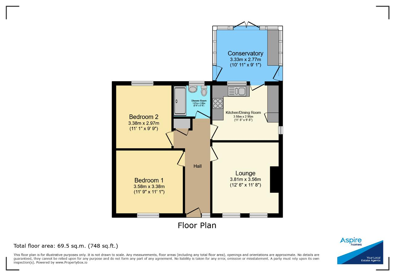 Westward, Station Road, Wisbech floorplan
