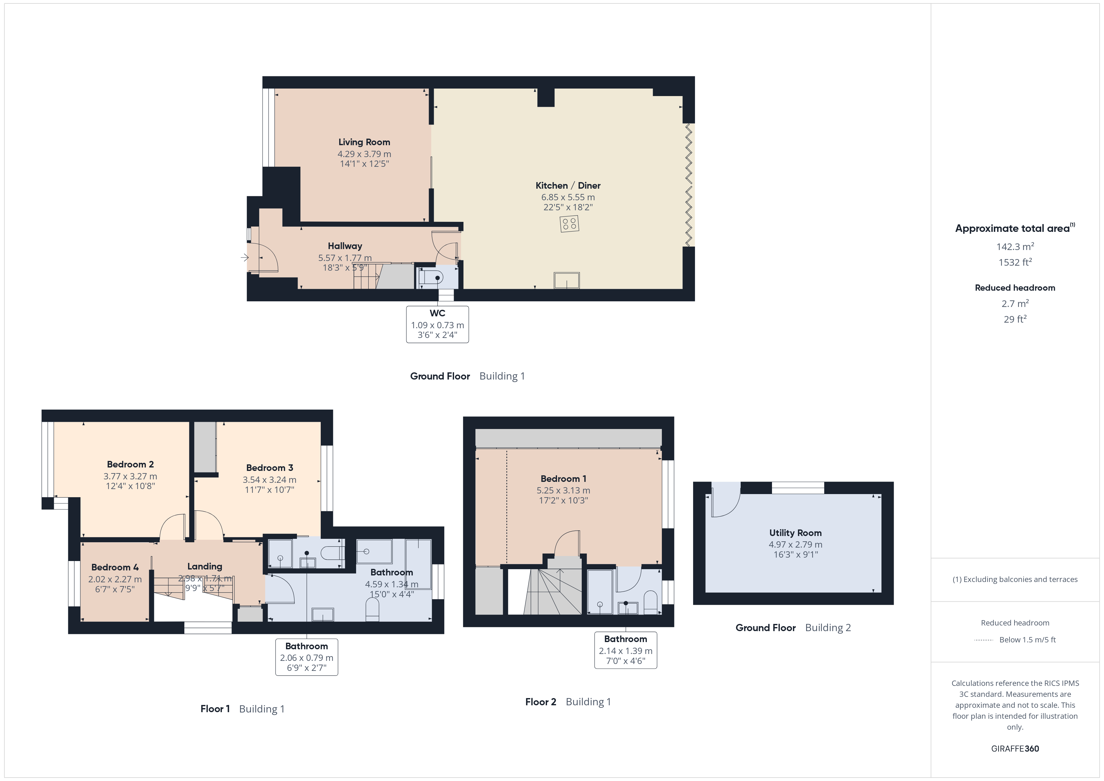 Feltham Hill Road, Surrey floorplan