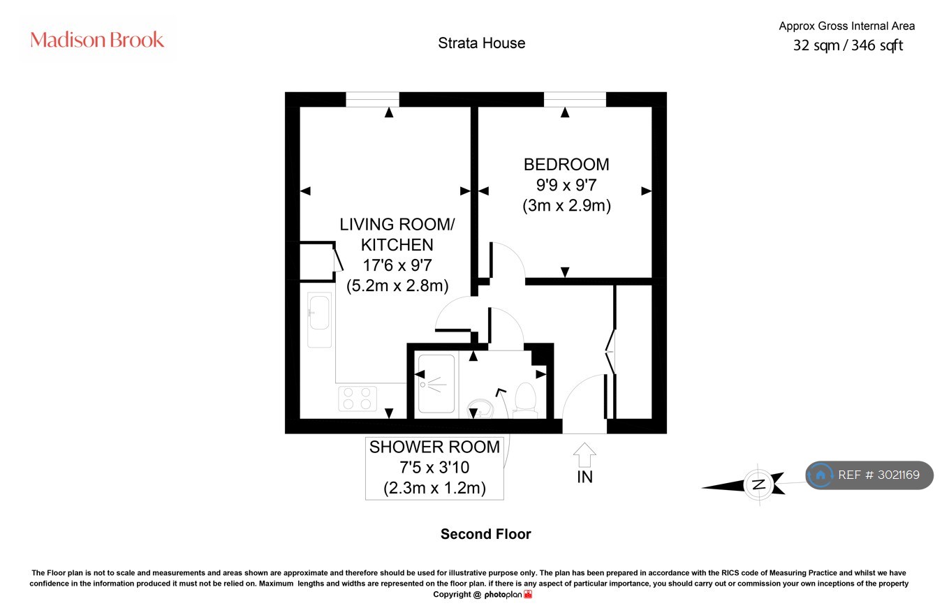 Strata House, Batavia Road, Sunbury-On-Thames floorplan