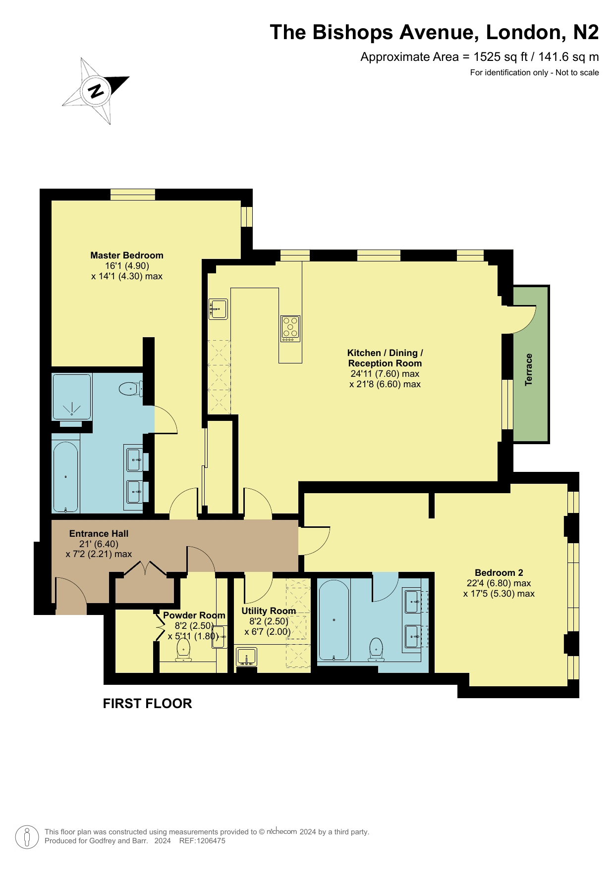 The Bishops Avenue, The Bishops Avenue, London floorplan