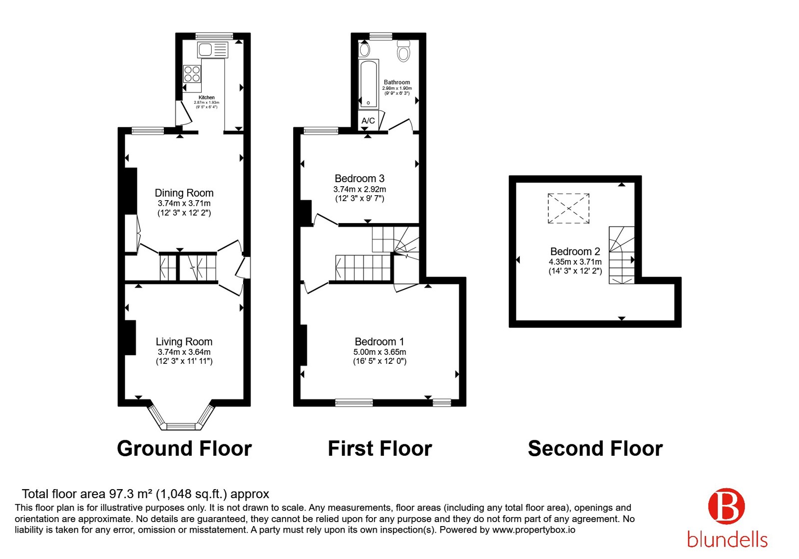 59, Wath Road, Sheffield floorplan