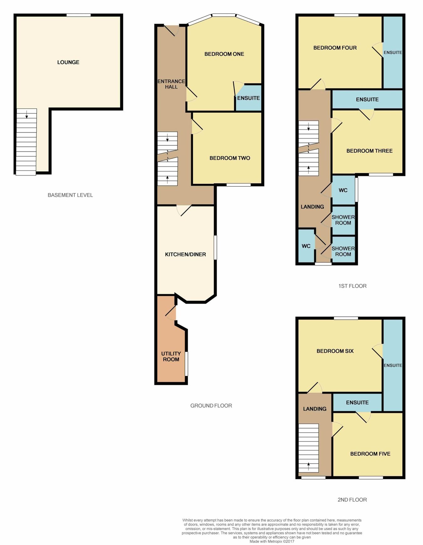 8, Royal Terrace, Northampton floorplan