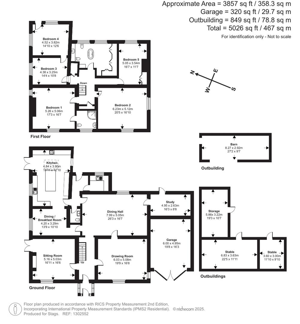 Pengelly Manor, Callington floorplan