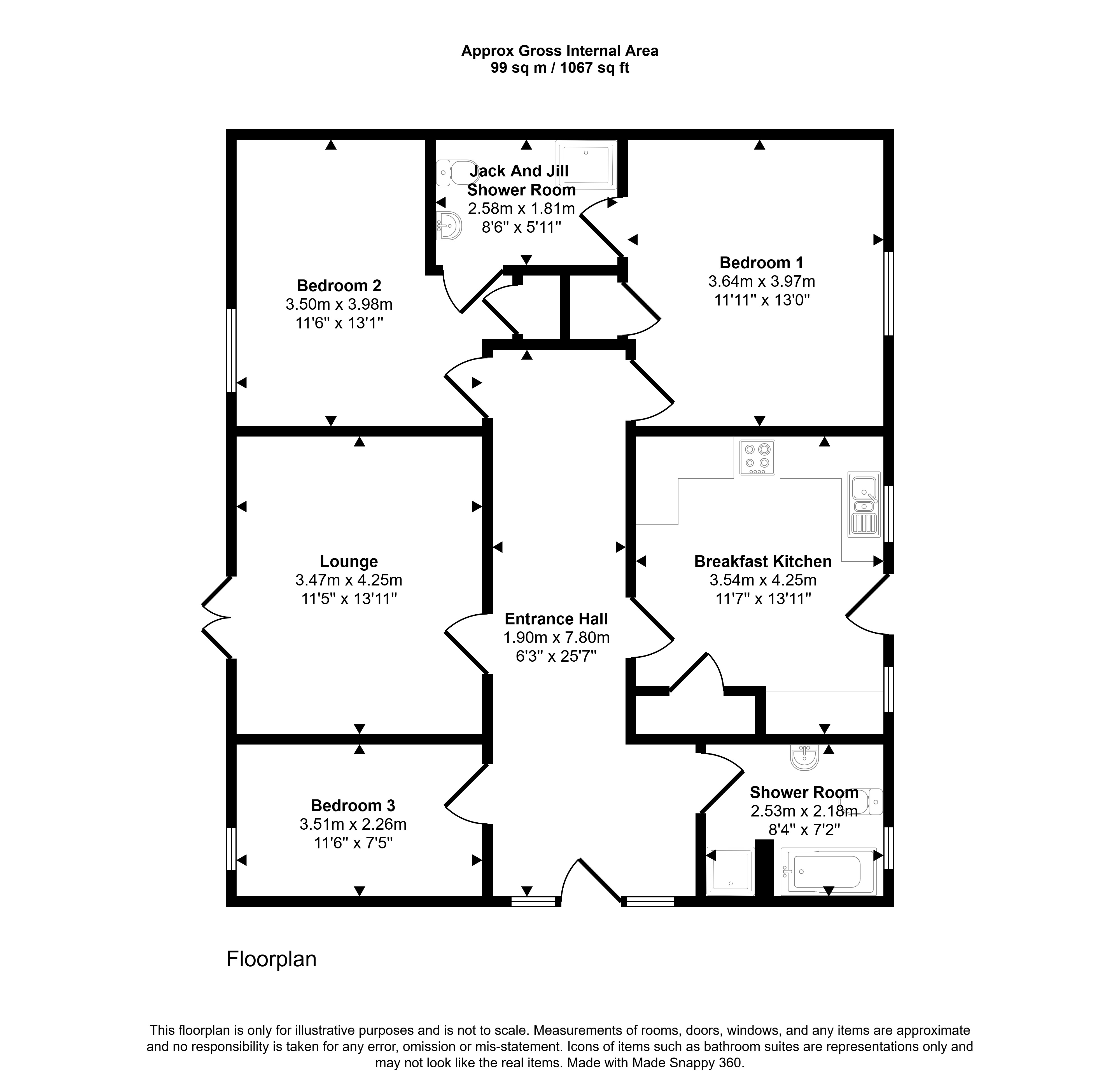 The Milking Parlour, Oxton Road, Southwell floorplan