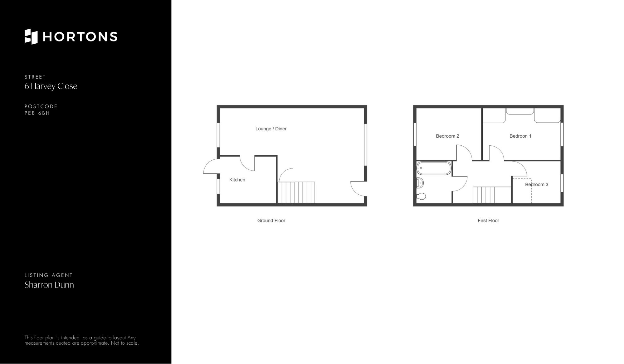 6, Harvey Close, Wittering, PE8 floorplan