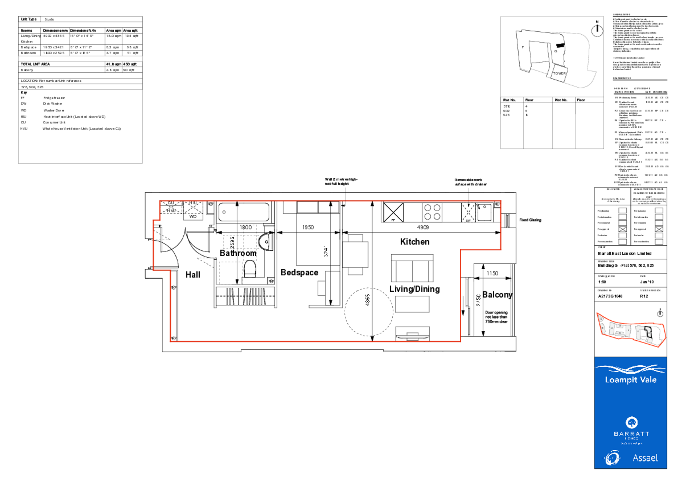 Cornmill Lane, Lewisham floorplan