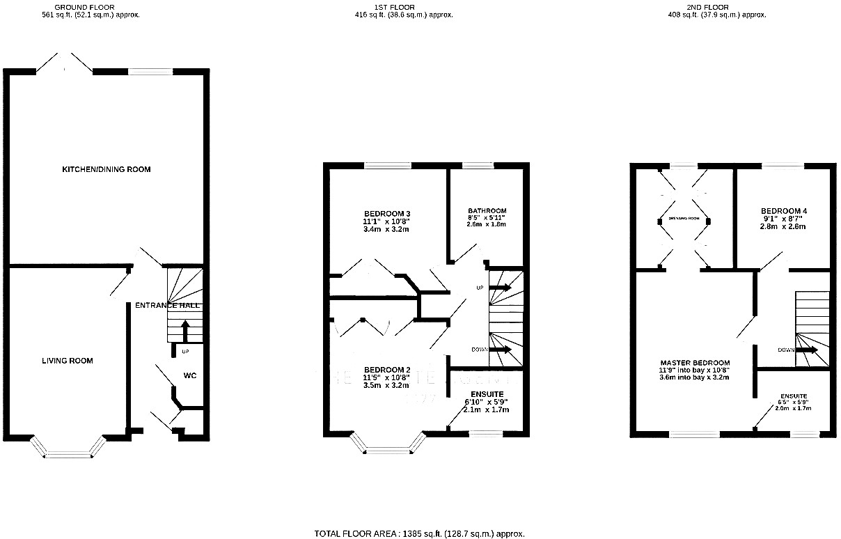 Frank Large Walk, Northampton floorplan