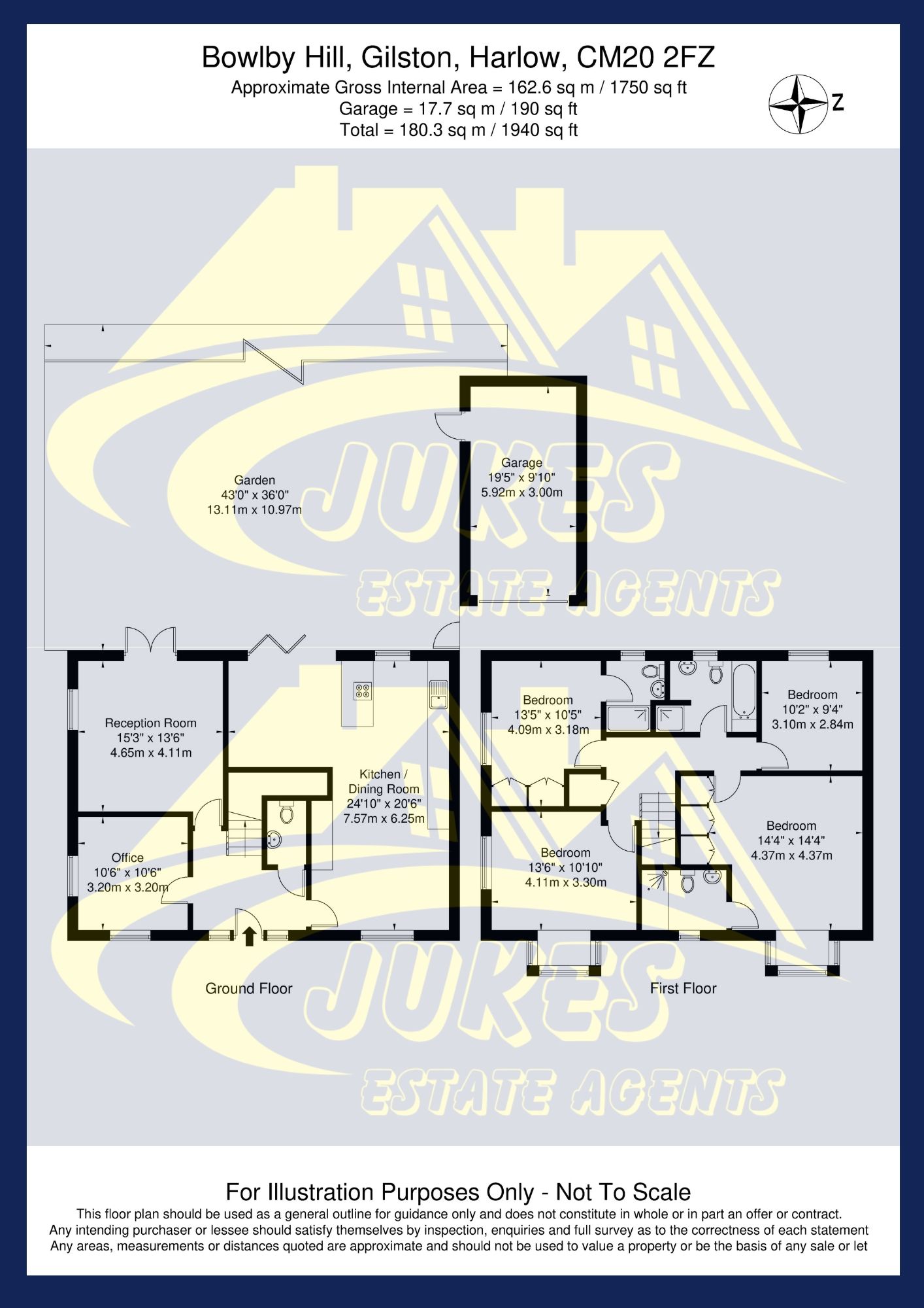 22 Bowlby Hill, Harlow floorplan
