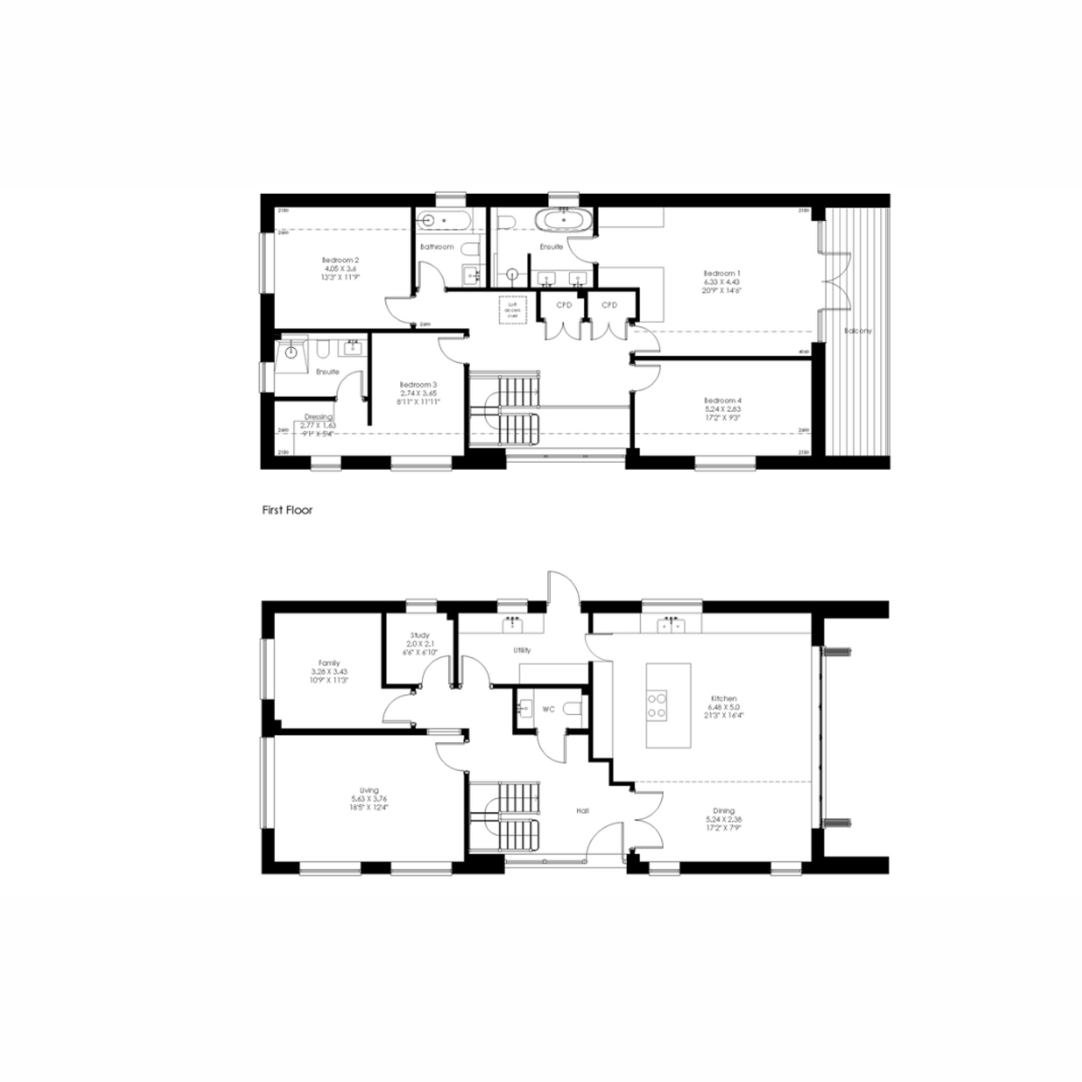 Plot 11, Hilders Farm, Kent floorplan