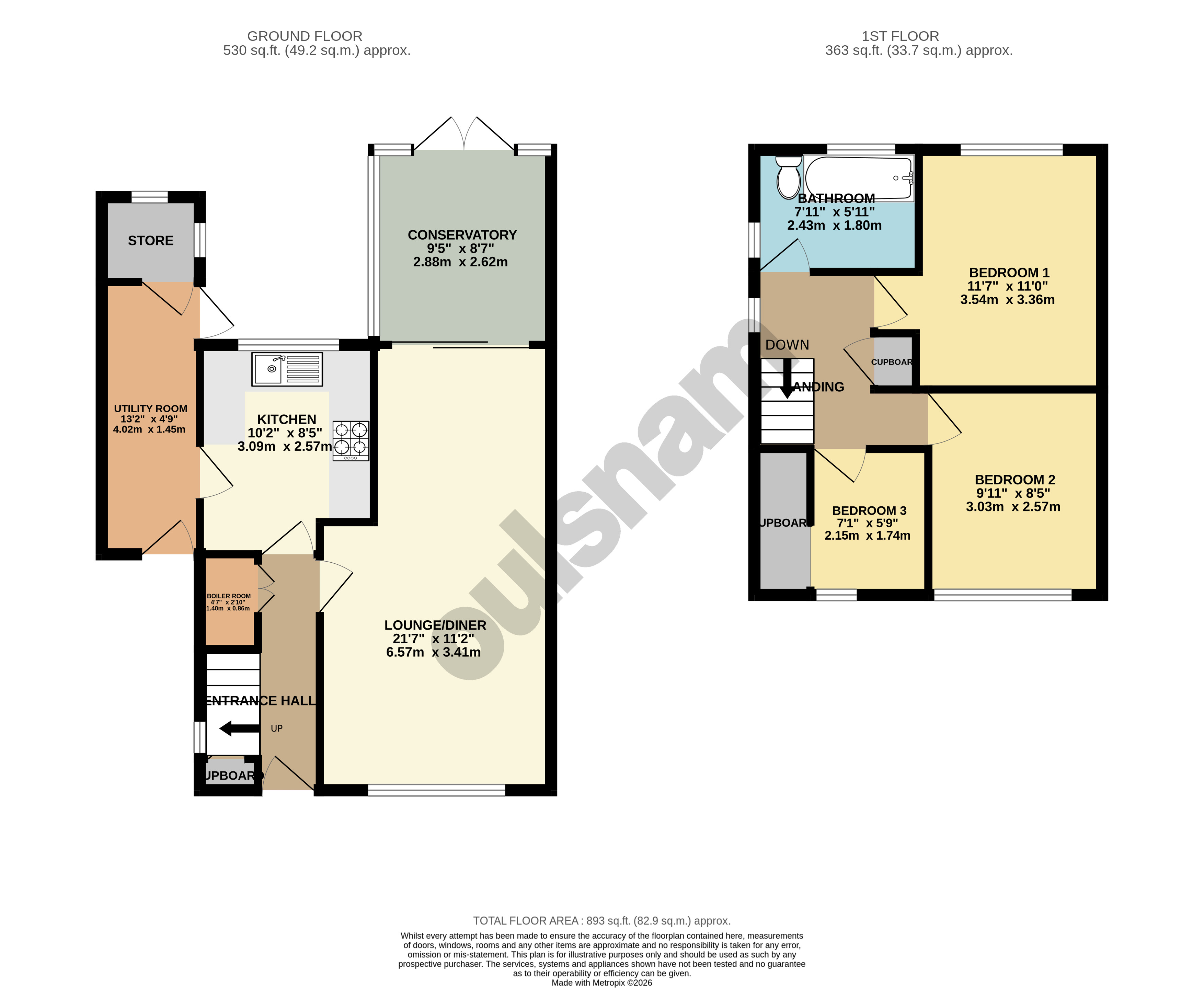 228, Fairfax Road, Birmingham floorplan