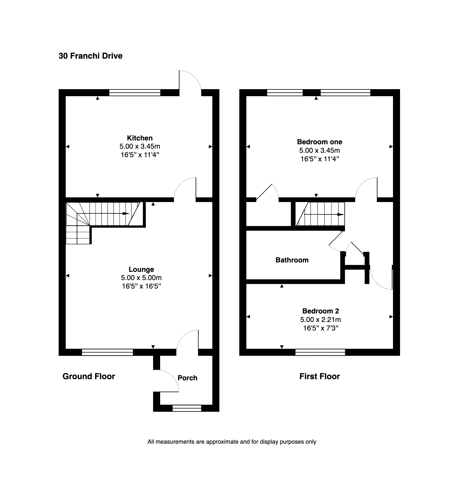 30, Franchi Drive, Larbert floorplan