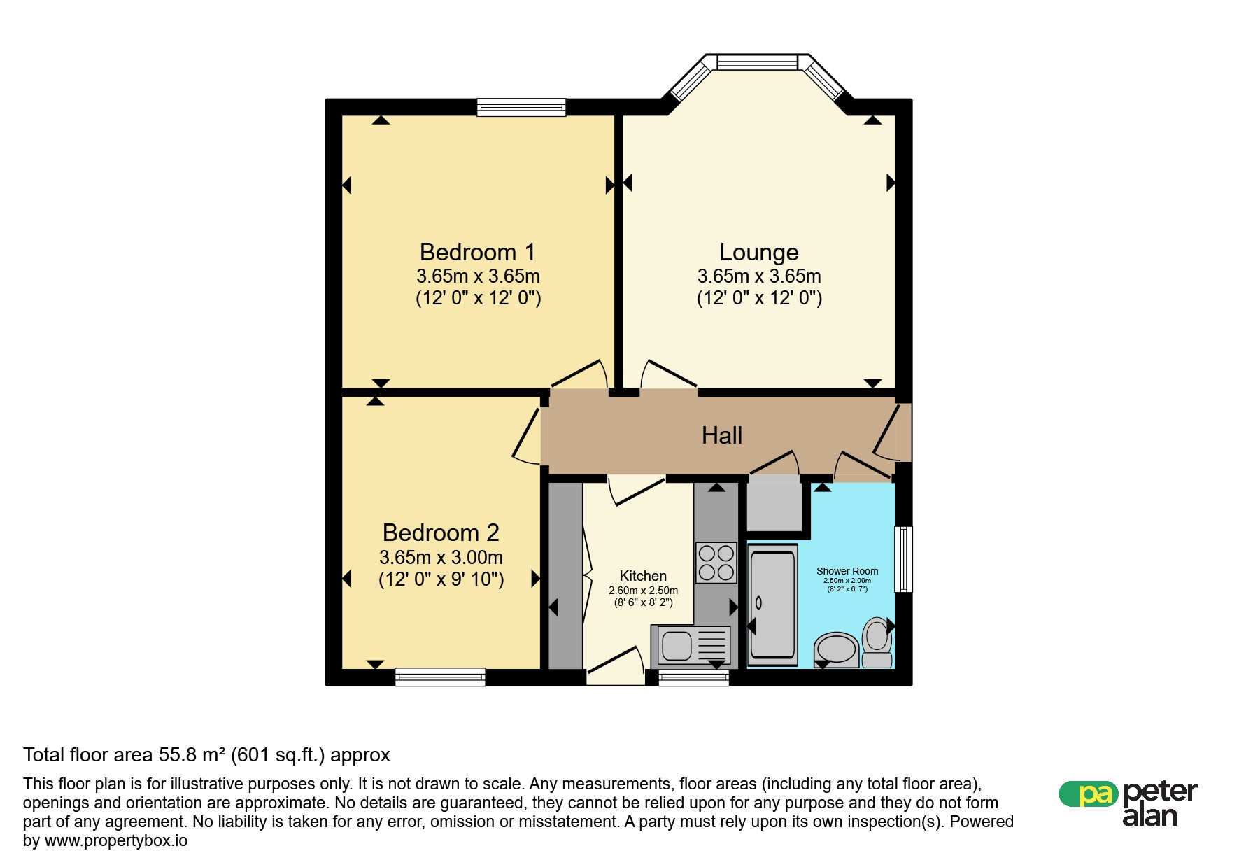 2, Western Avenue Court, CARDIFF floorplan