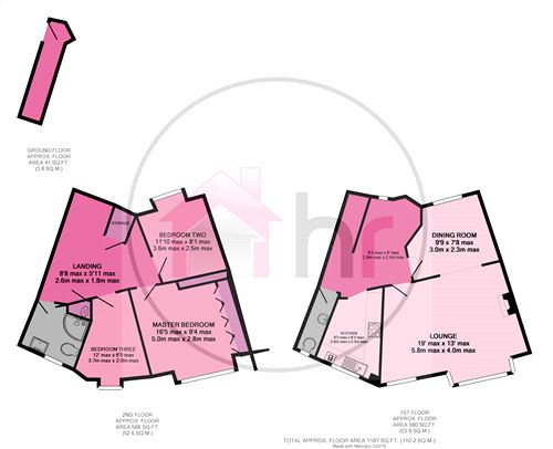 3 Bedrooms Maisonette for sale in Park View Court, The Paddock, Eaton Ford, Cambridgeshire PE19