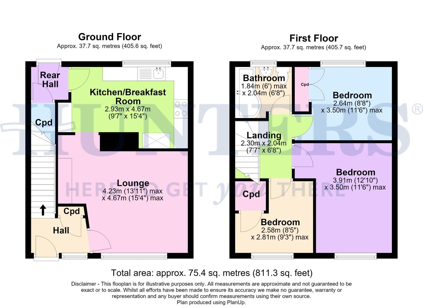 21, Cartmel Walk, Manchester floorplan