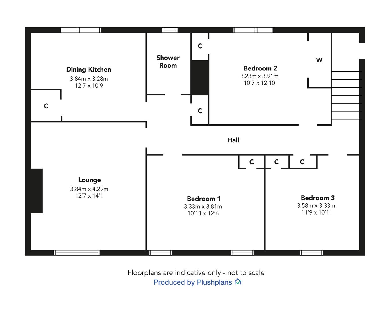 170, Grieve Road, Greenock floorplan