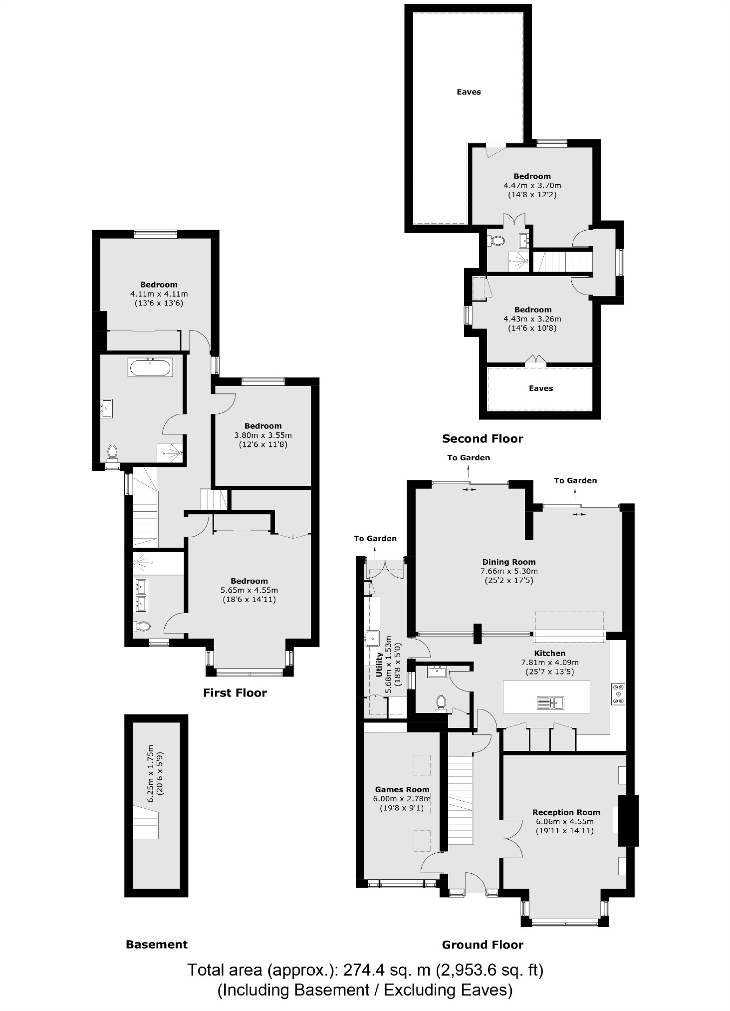 33, Kingston Lane, Teddington floorplan