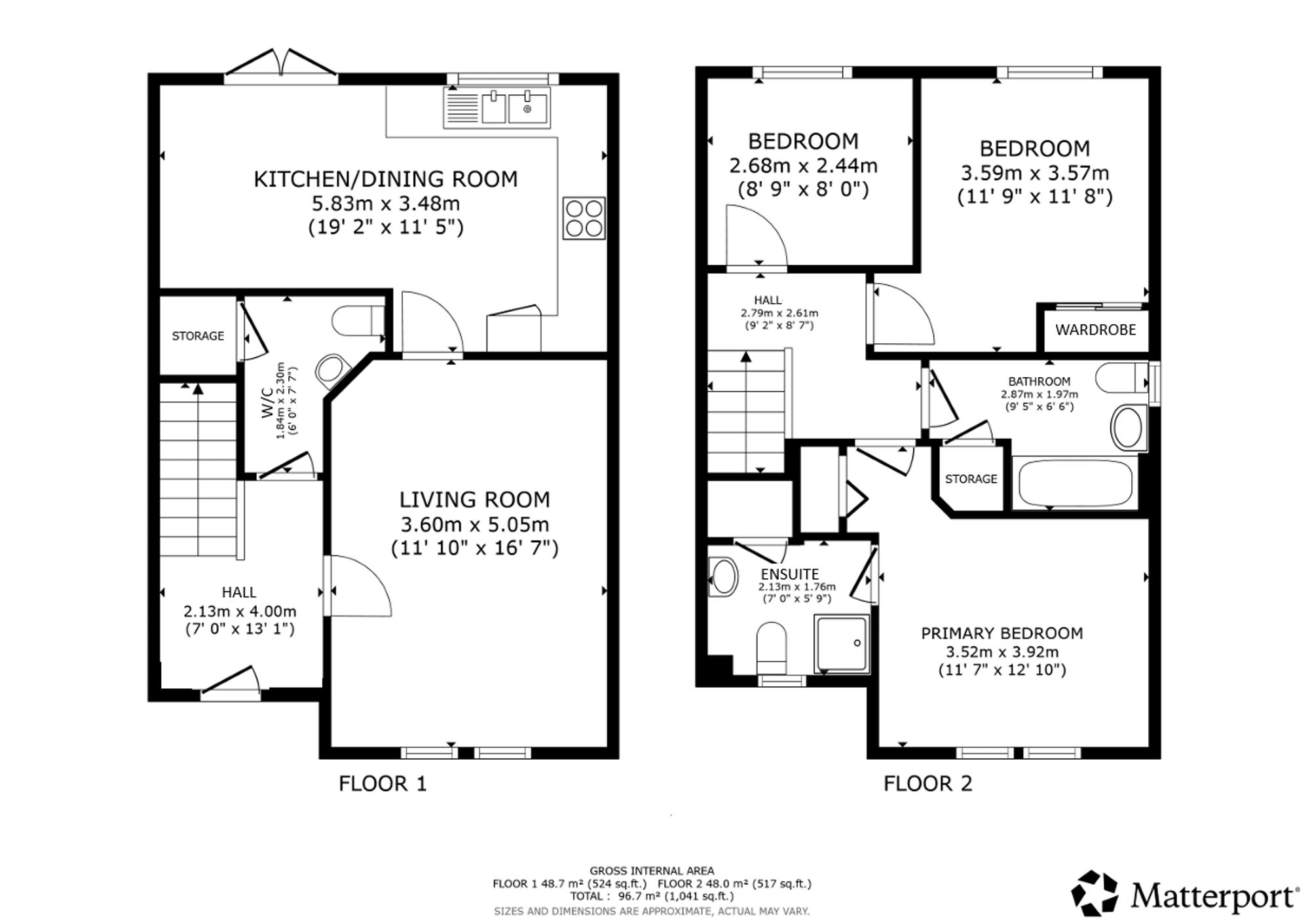 49 Templehill View, Glasgow floorplan