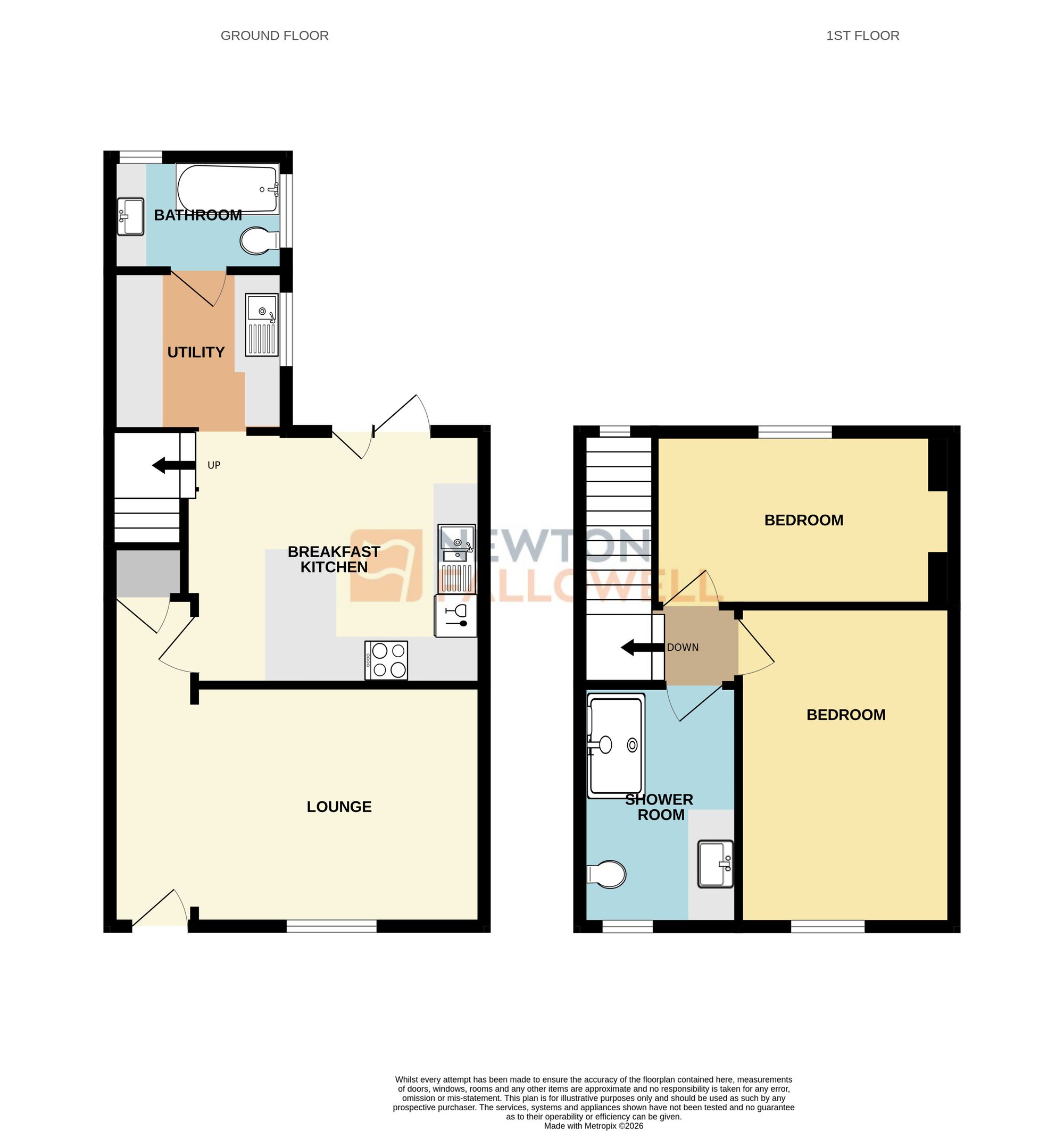 5 Grosvenor Road, Newark floorplan