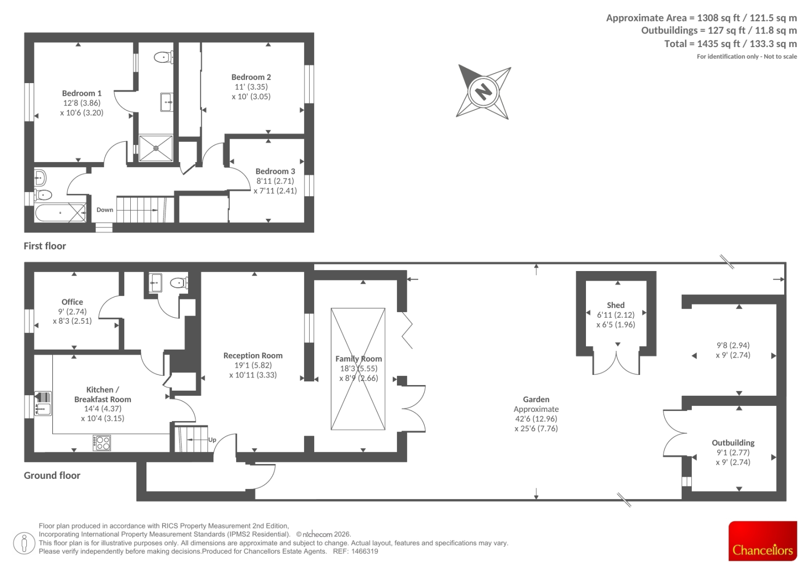 32, Orchard Road, Bicester floorplan
