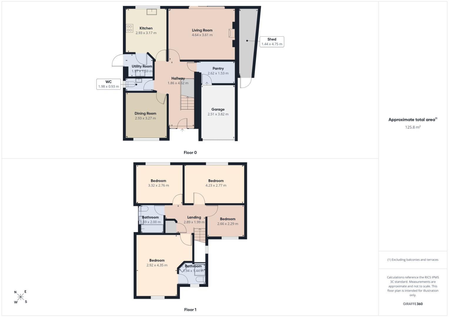 6, Spencers Court, Bristol floorplan