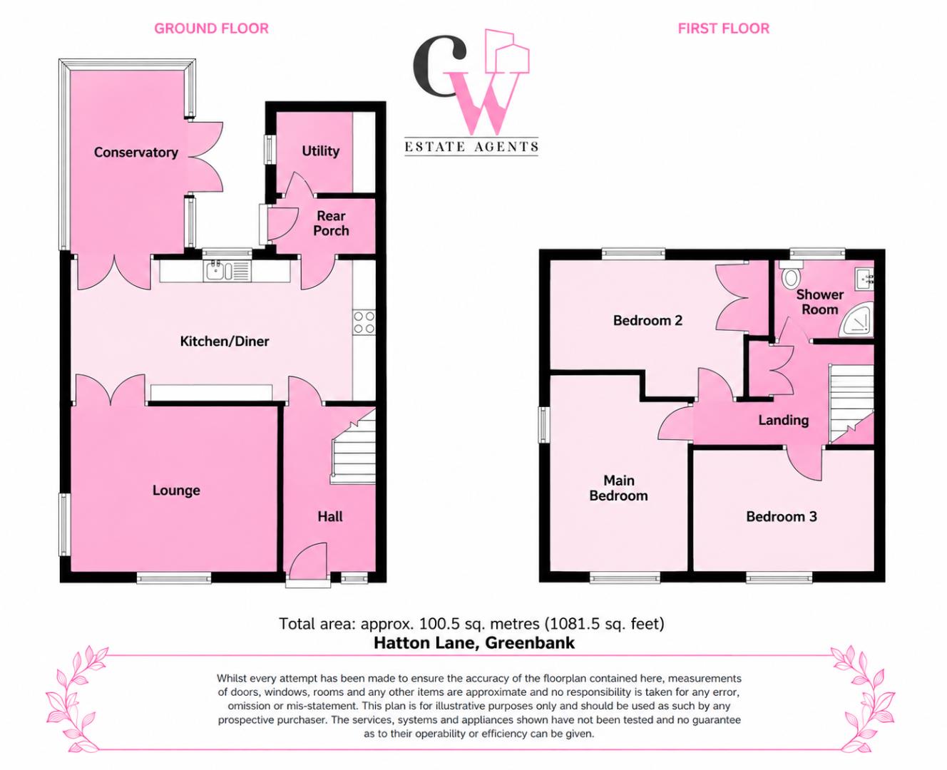 29, Hatton Lane, Northwich floorplan