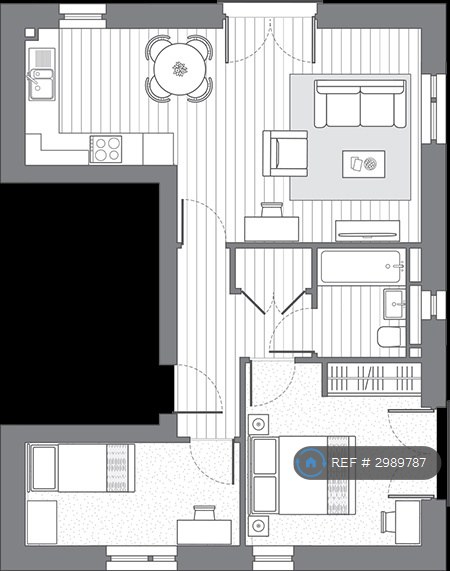 Flat, Bird Close, Birmingham floorplan