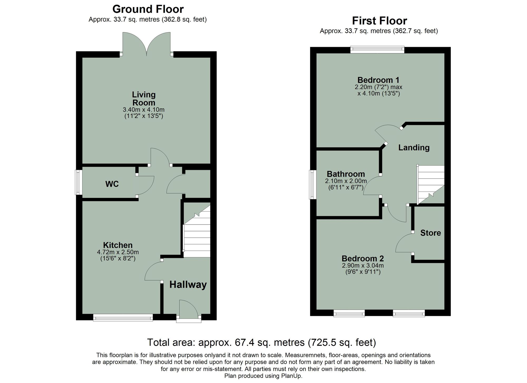 96 Hall Green Drive, Coventry floorplan