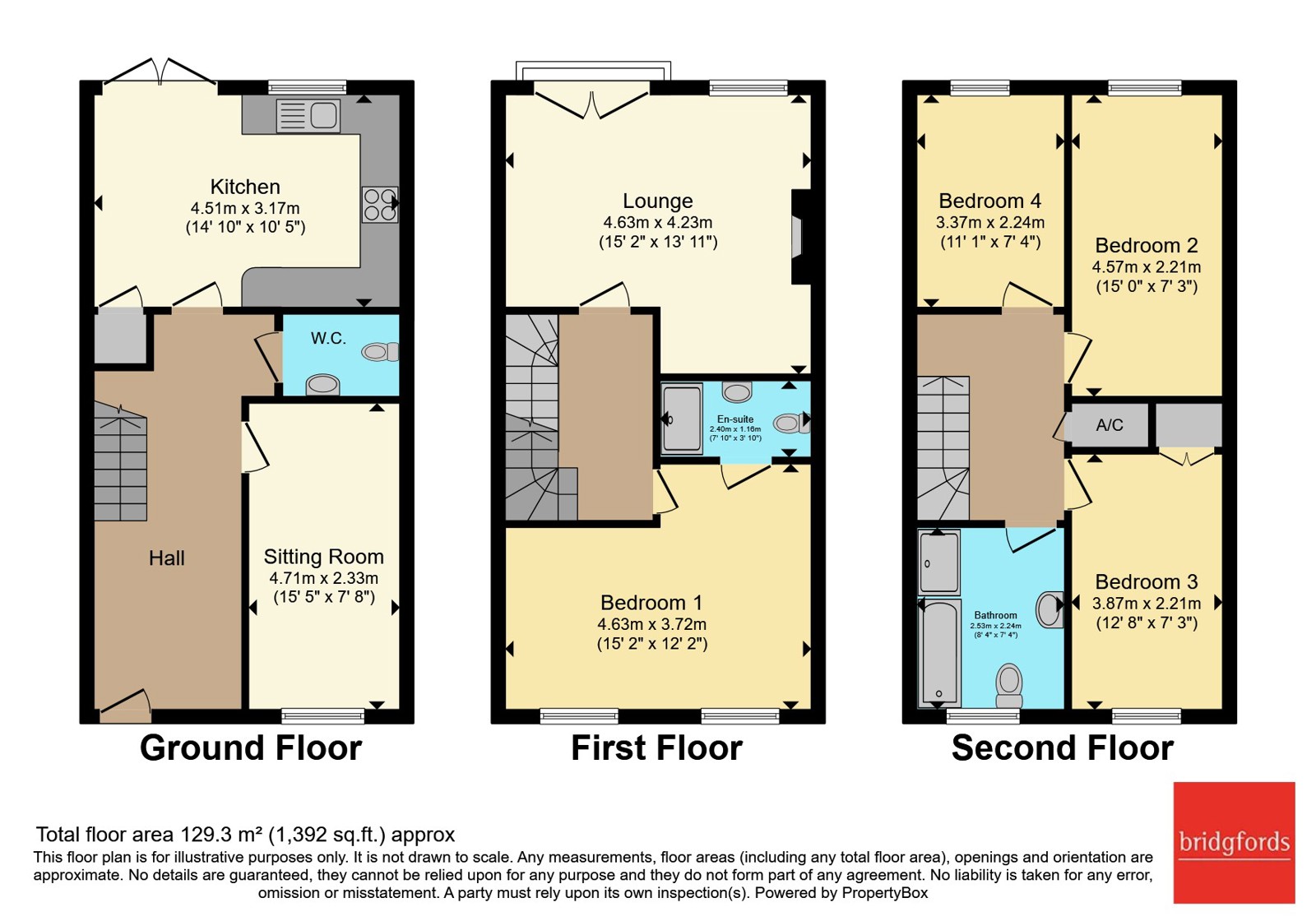 25, Farrier Court, Cheshire floorplan