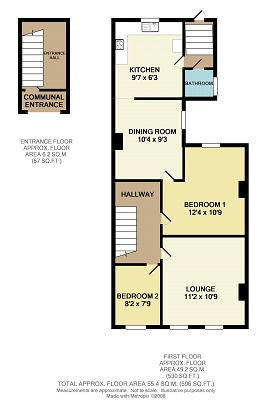 Fairthorn Road, London floorplan