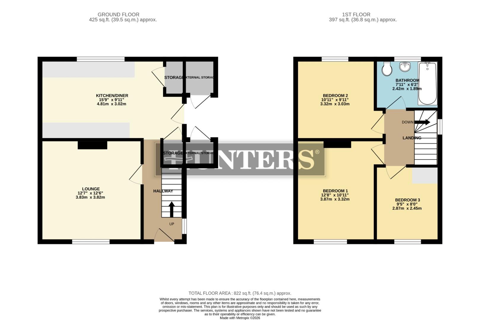 30, Godnow Road, Scunthorpe floorplan