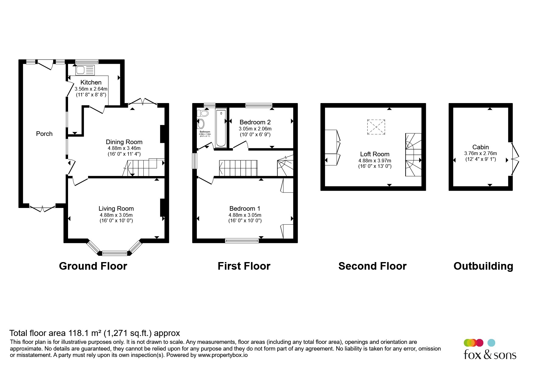 118, South Street, Crewkerne floorplan