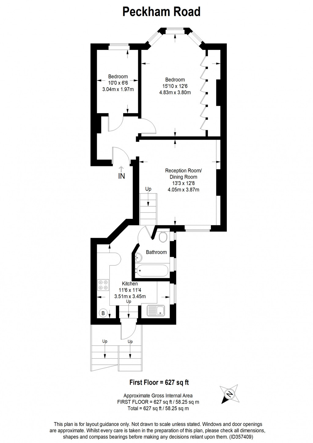 Peckham Road, Camberwell floorplan
