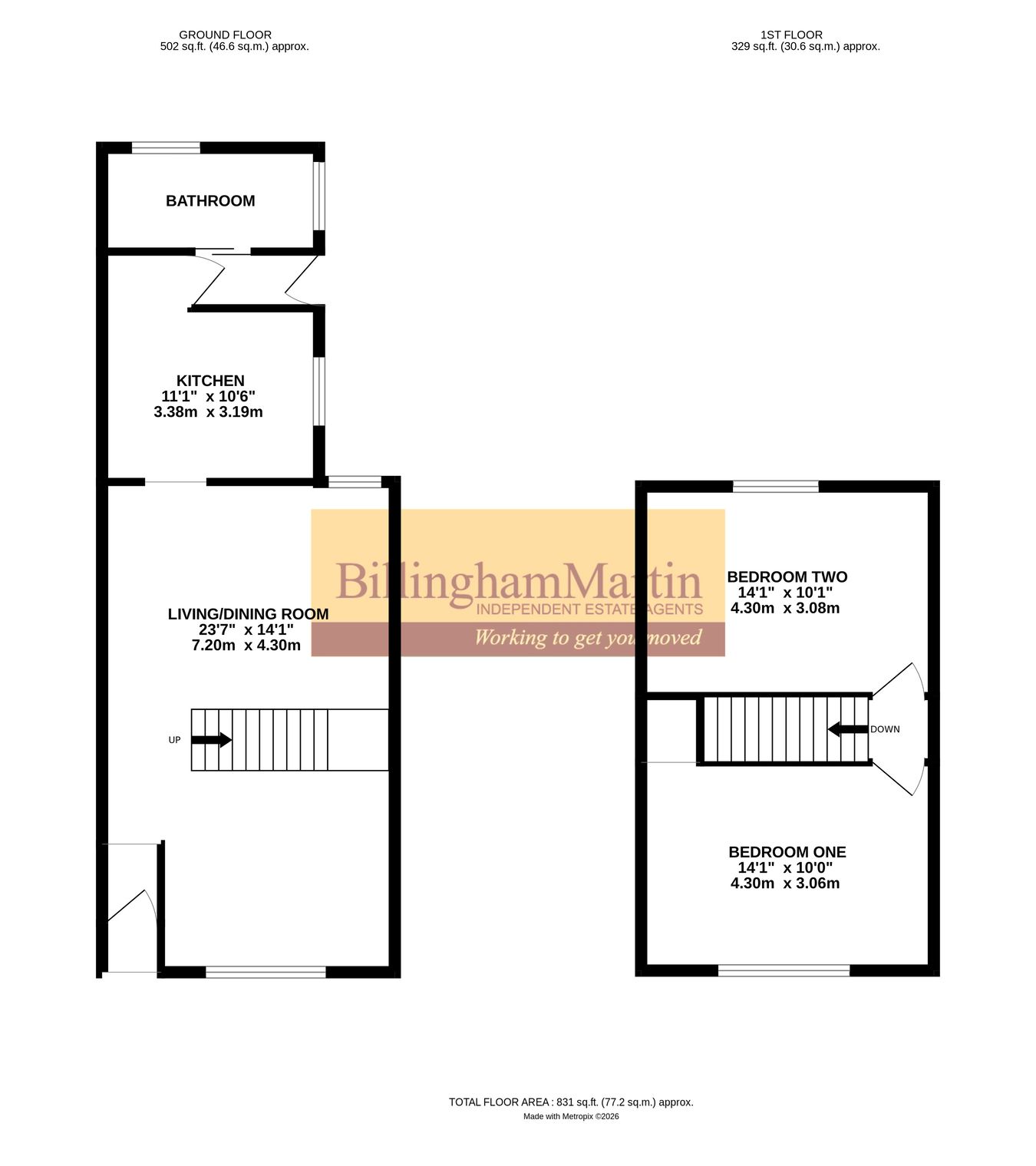 32, Yeovil Road, Farnborough floorplan