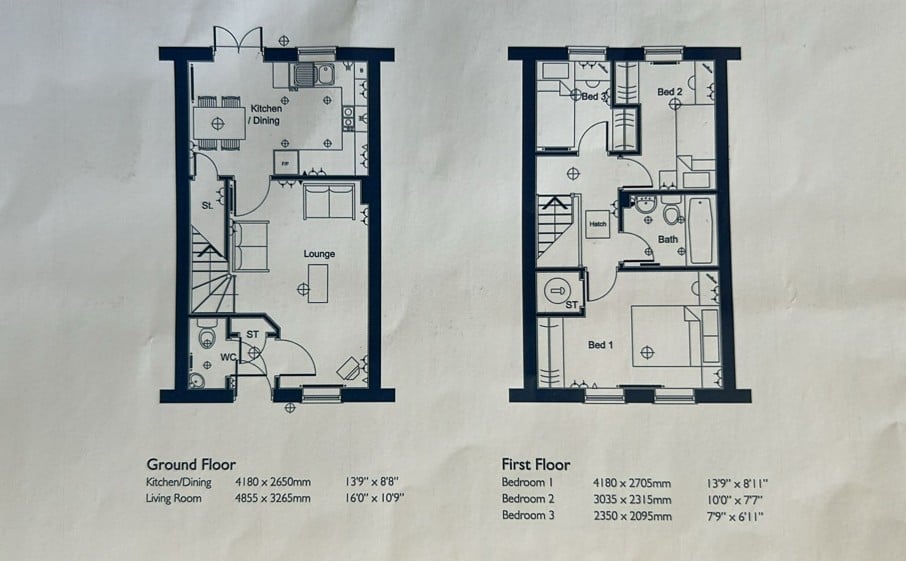 81 Erickson Gardens, Bromley floorplan