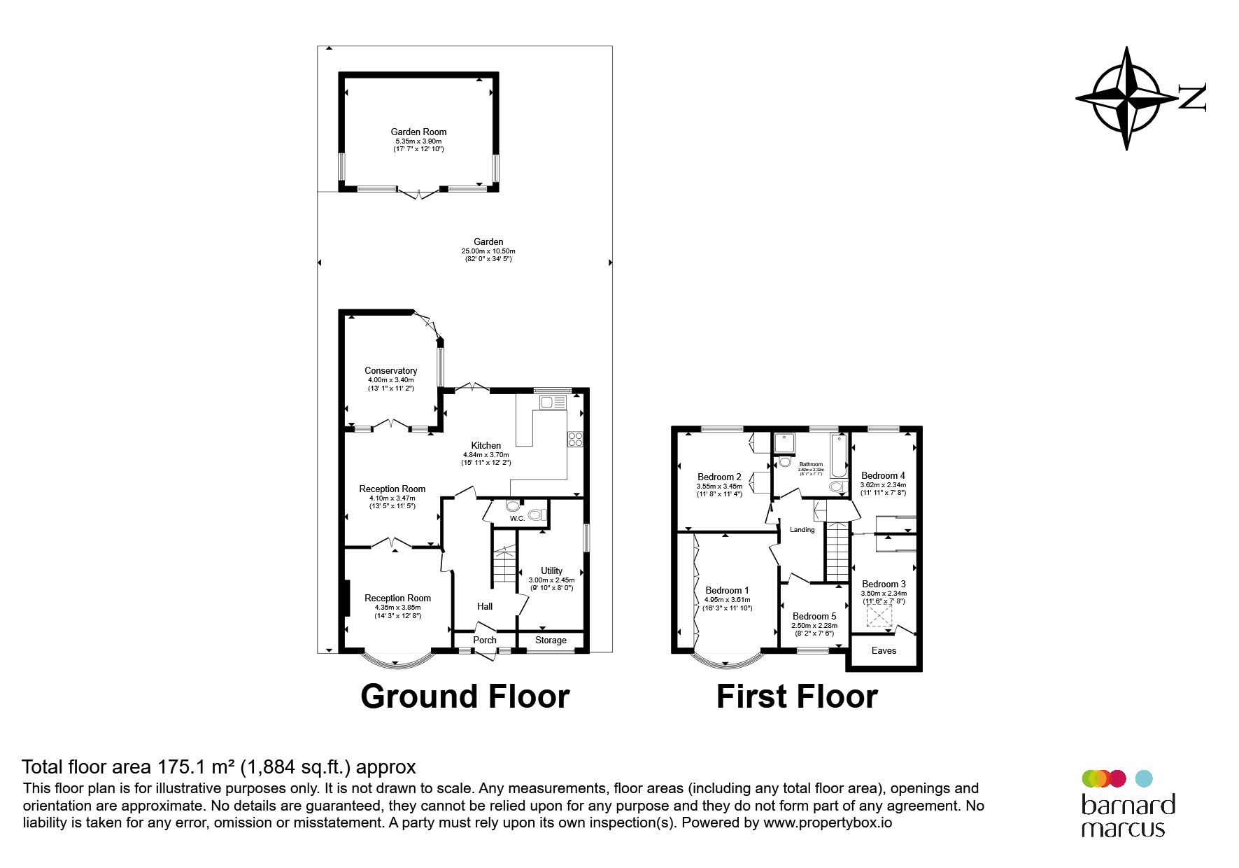 45, Collingwood Avenue, Surbiton floorplan