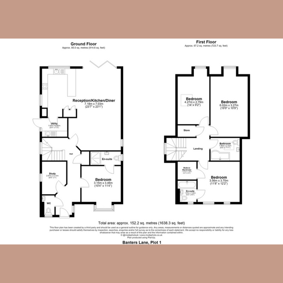 2 Misty View, Banters Lane, Chelmsford floorplan