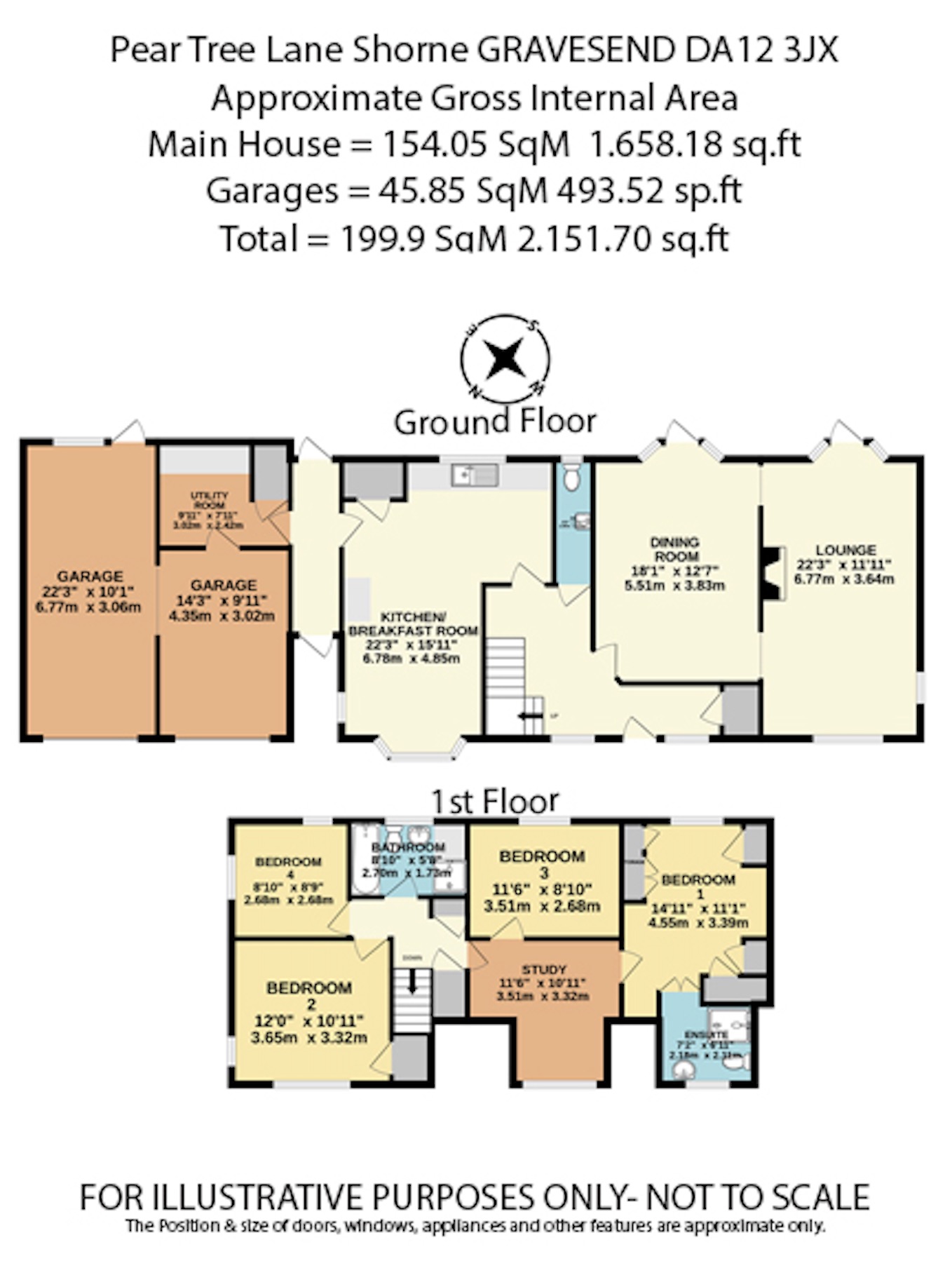 Copper Beeches, Pear Tree Lane, Gravesend floorplan