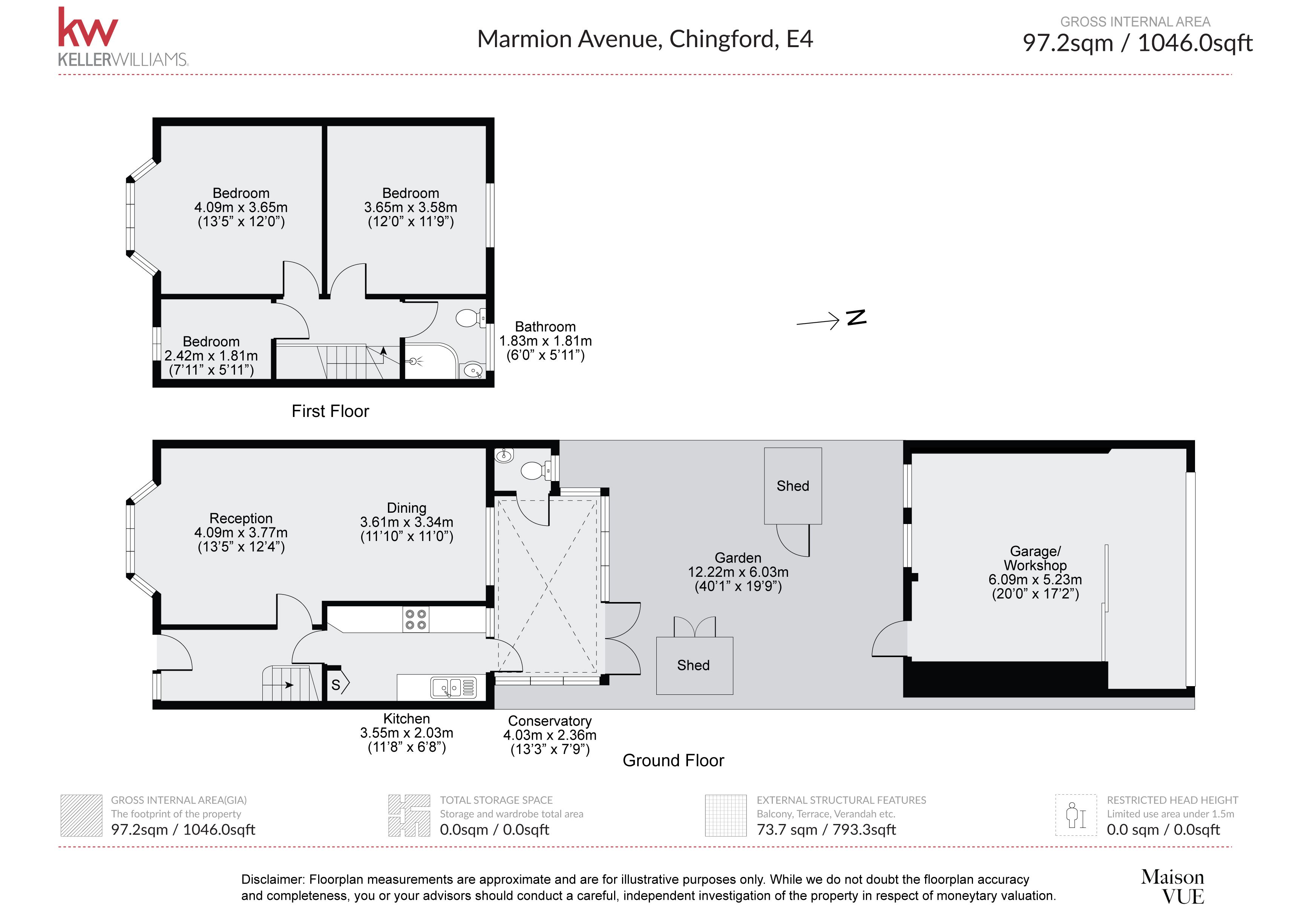 Marmion Avenue, London E4, 3 bedroom terraced house for sale 62612108