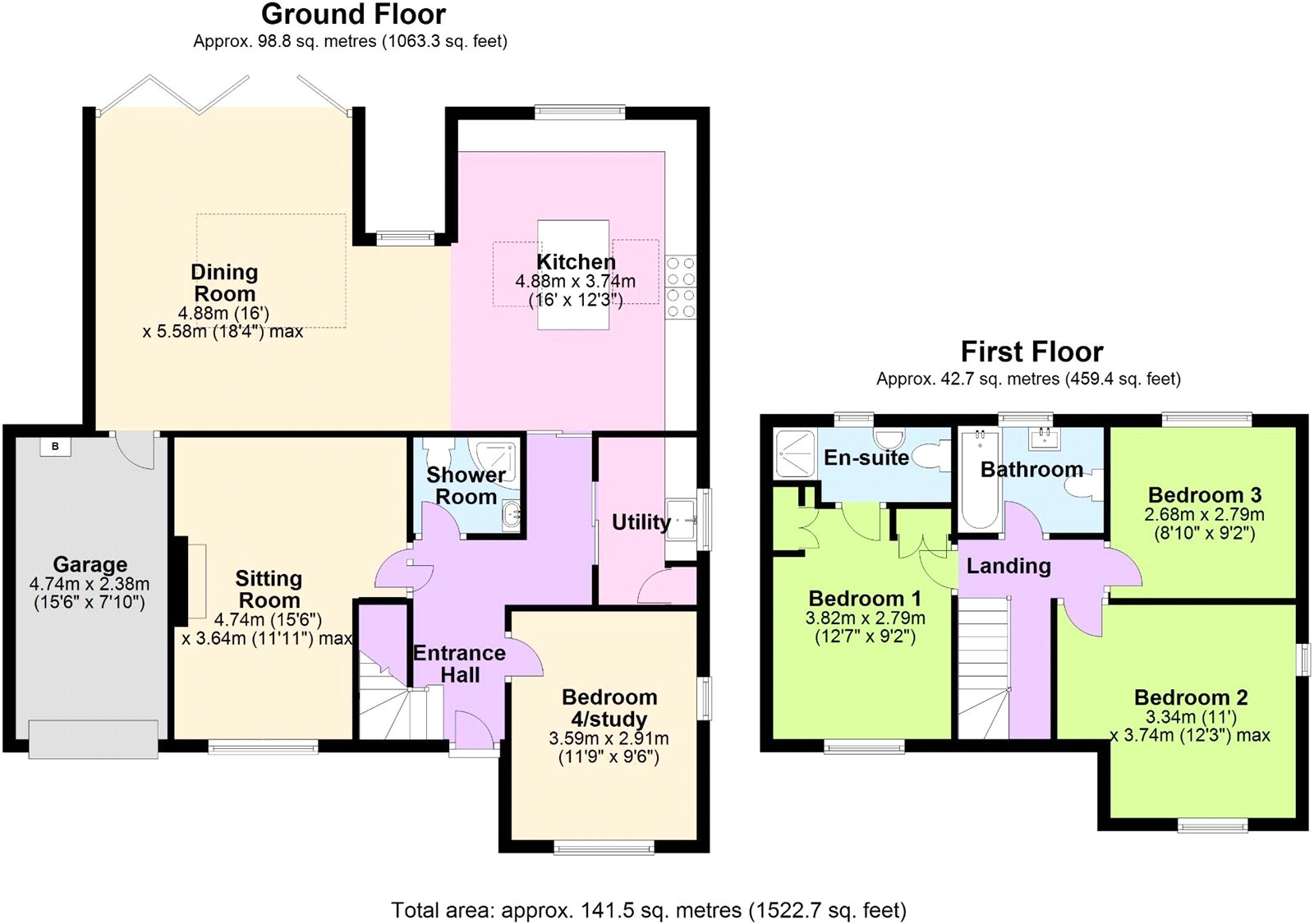 34, Ambrose Rise, Oxford floorplan