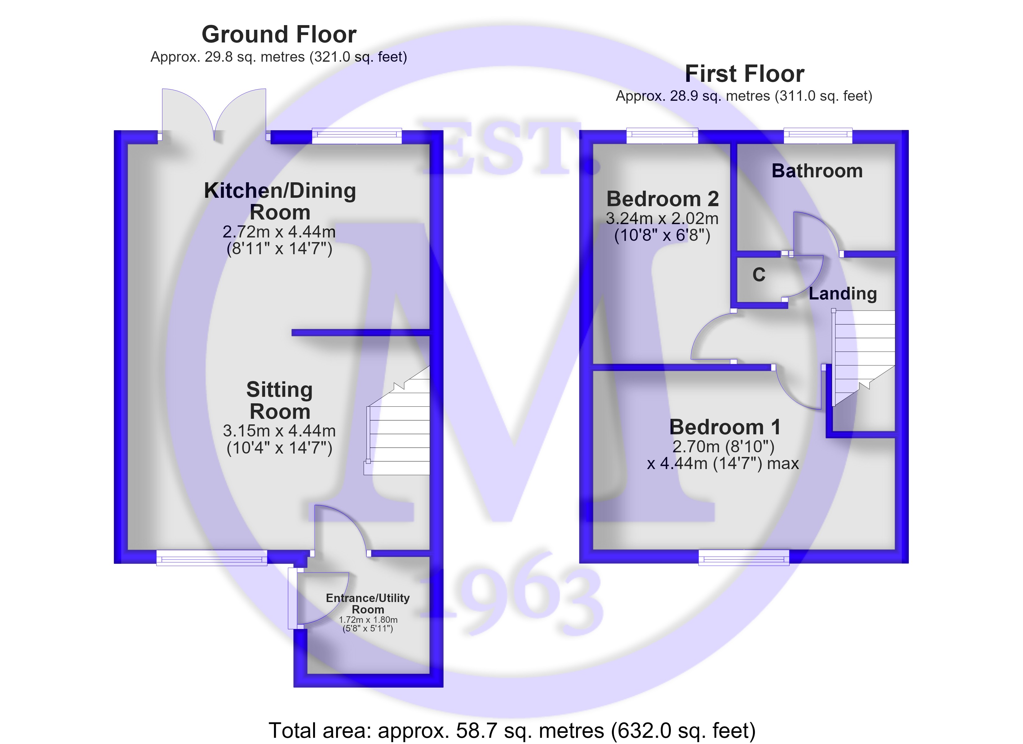 Eastlands, Hampshire floorplan